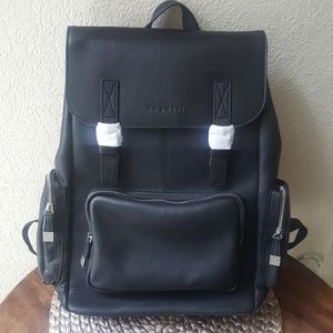 bugatti sartoria leather backpack